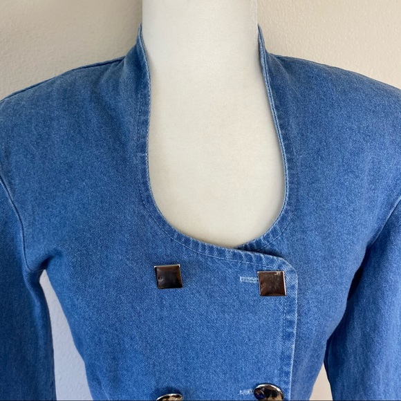 Vintage Denim Dress - Picture 6 of 7